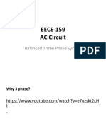 EECE-159 AC Circuit: Balanced Three Phase System