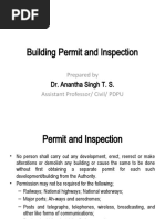 Lecture 6 & 7 Permit and Inspection