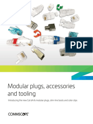 Plugs Modulares Amp, PDF, Electrical Connector