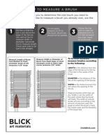 Brush Size and Measuring