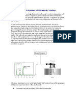 Basic Principles of Ultrasonic Testing