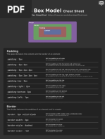 CSS Box Model: Cheat Sheet