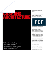 Crafting Architecture - Toby Lewis