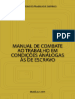 Ministério do Trabalho e Emprego - Manual de combate ao trabalho escravo.pdf