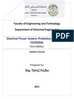Lab Manual Electrical Power System Protection Systems PTUK 