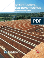 LP Solidstart I-Joists Residential Construction: Canadian (LSD) Technical Guide