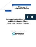 THINKstrategies WP - Accelerating The Move To SaaS and Minimizing The Risks