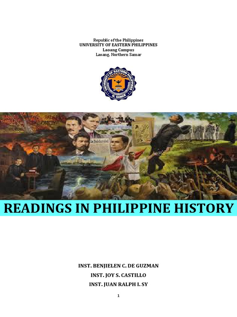 Readings in Philippine History Module 1 | PDF | Wife | Historian