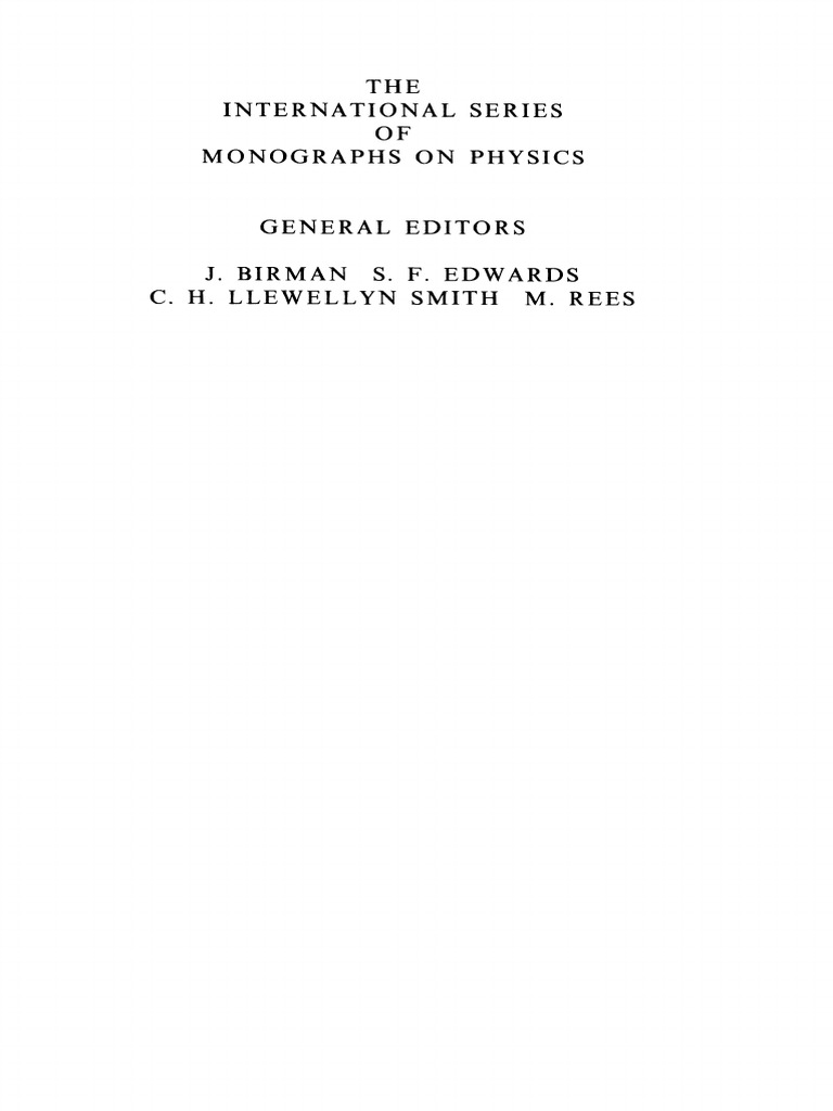 The Physics of Liquid Crystals de Gennes PDF