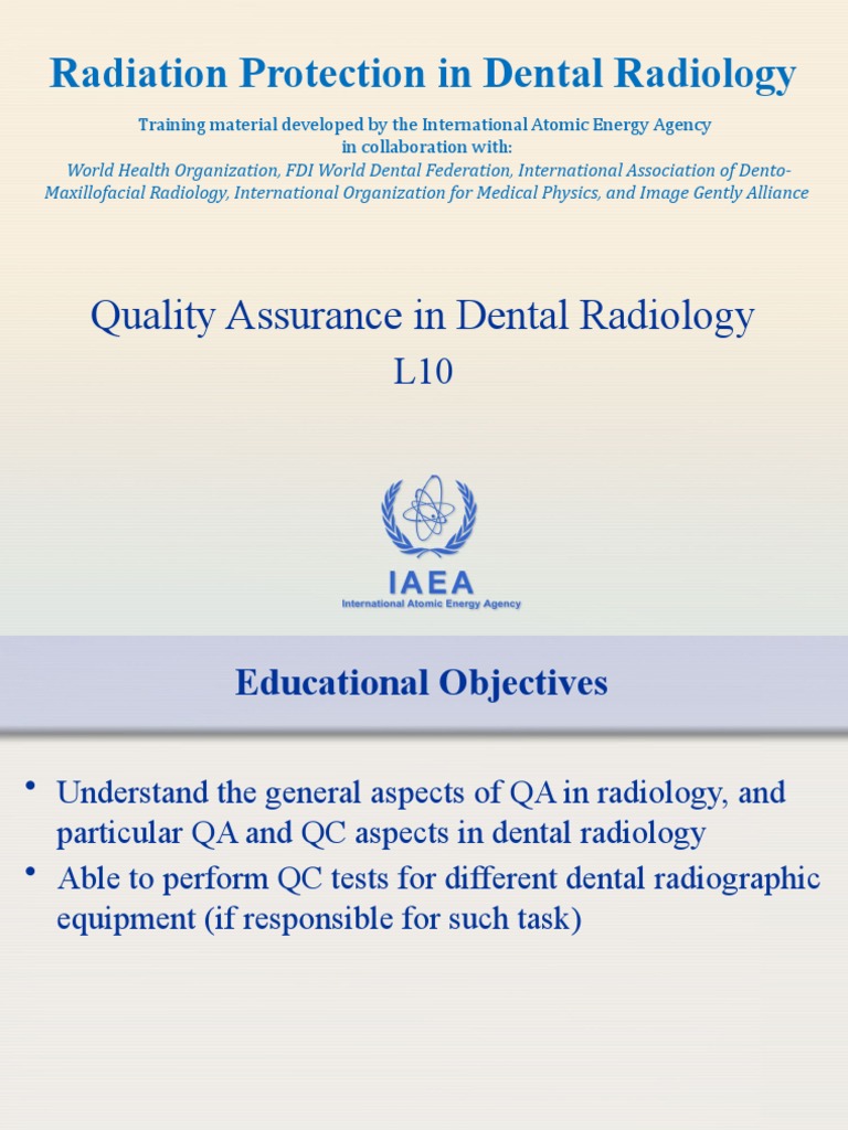 Radiation Protection in Dental Radiology PDF Radiography Radiology