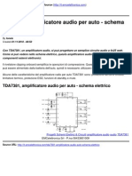 TDA7381, Amplificatore Audio Per Auto - Schema Elettrico - 2010-11-01
