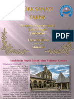 Türk Sanatı Tarihi - Talha Özgül 190509040 Erken Beylikler Dönemi PDF