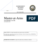 Master at Arms Navy BMR PDF