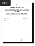 Download MIS-TATA CONSULTANCY SERVICES-FINAL by Nikita Wadhwa SN49097286 doc pdf