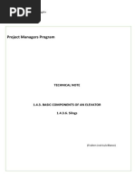 Project Managers Program: Technical Note