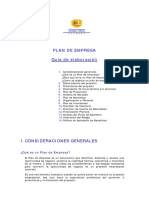 Guia Plan de Empresa PDF