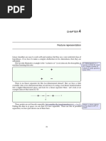 Notes Chapter Feature Representation