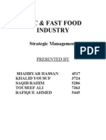 KFC & Fast Food Industry: Strategic Management