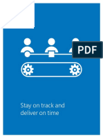 Stay On Track and Deliver On Time