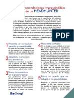 5 Recomendaciones Head Hunter PDF