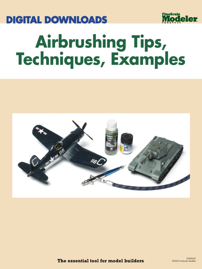 Airbrushing Tips Techniques Examples PDF Paint Paintings