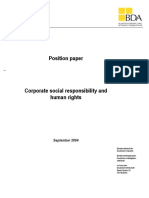 Position Paper: September 2004