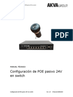 Manual Técnico - Configuración de POE Pasivo 24V V1.0