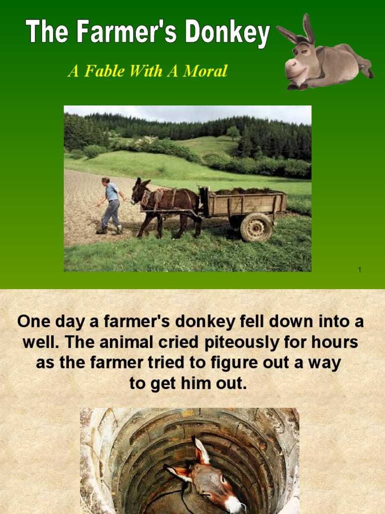 Donkey's Lesson: Overcoming Adversity | PDF | Self-Improvement
