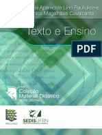 Texto e Ensino (PAULIUKONIS CAVALCANTE, 2018) PDF