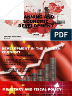Planning and Economic Development