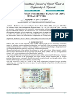 Detection of Indian Counterfeit Banknotes Using Neural Network PDF