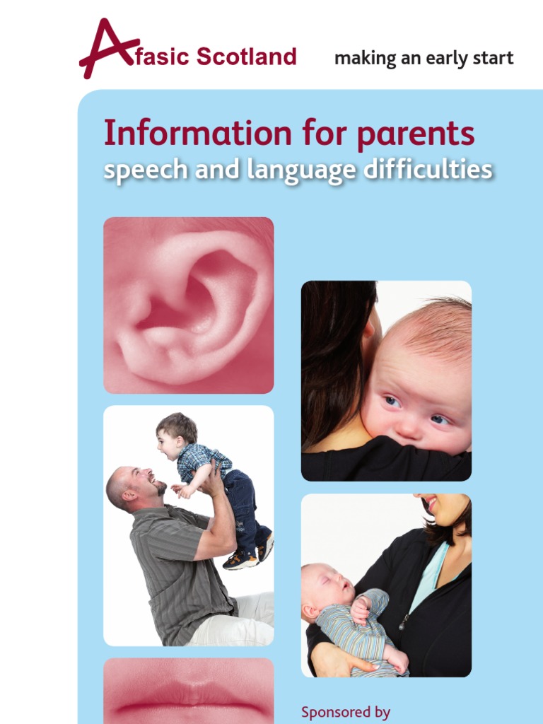 Parent Guide to Speech & Language Issues | PDF | Speech | Communication