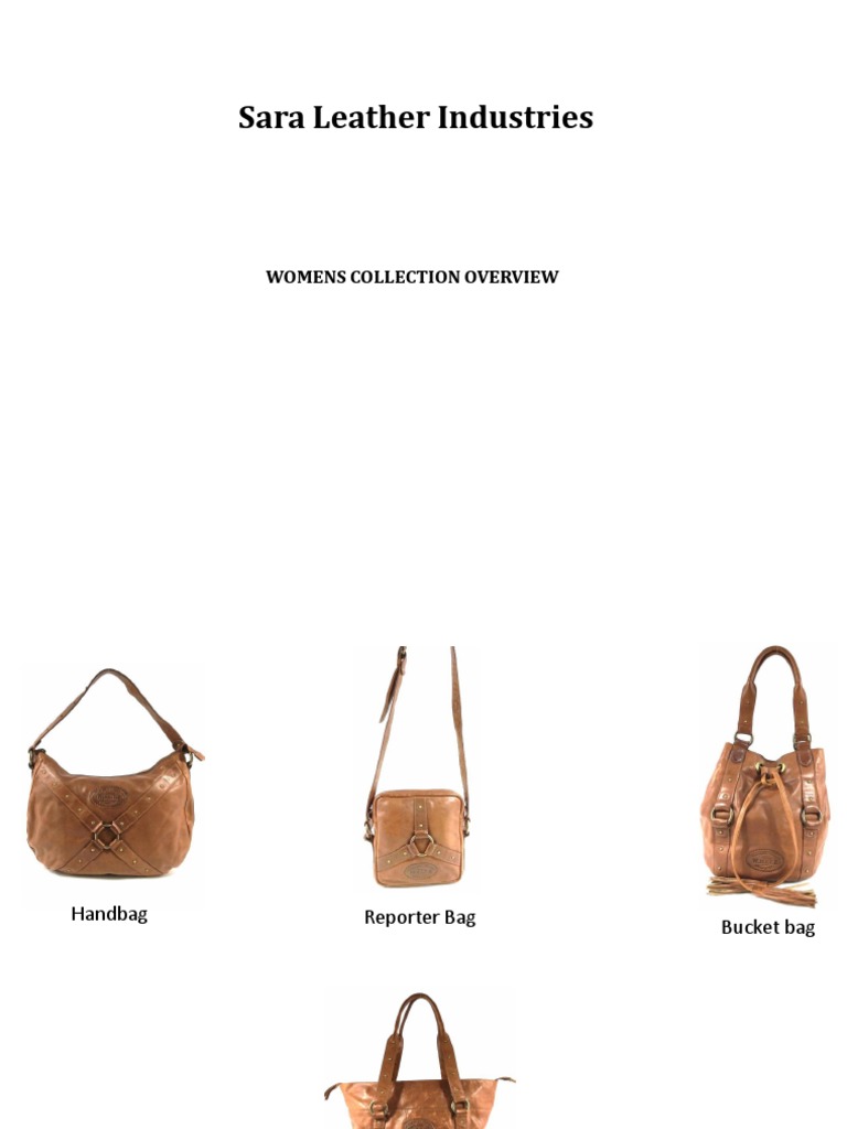 Sara Leather Industries Women's Collection 14.10.2020 PDF PDF