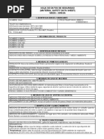 MSDS  DE GRASA