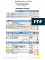 CRONOGRAMA DE ACTIVIDADES 1S-2018