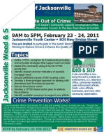 City of Jacksonville: 9AM To 5PM, February 23 - 24, 2011