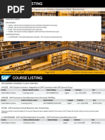 Courses Listed: Training For Cloud With SAP Customer Experience (C/4HANA) in Commerce Cloud - Business User