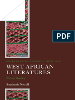West African Literatures_ Ways of Reading (Oxford Studies in Postcolonial Literature) ( PDFDrive )