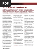 Pickling and Passivation: Technical Note