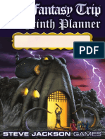 The Fantasy Trip Labyrinth Planner