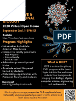 QCB Virtual Open House Flier