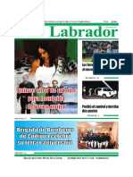 Diario El Labrador de Melipilla, Chile 11-09-2018 Quince años de prisión para homicida de joven mujer.