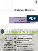 Electrical Hazards: DR Noridah Binti Osman (NBO), B5-03-26