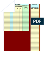 Activity Times 3-Time Estimate Known and S: Activity Node A M B Node Predecessor