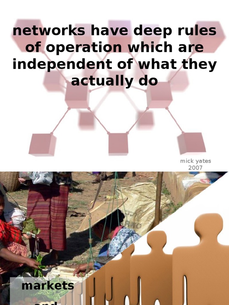 Networks Have Deep Rules of Operation Which Are Independent of What ...