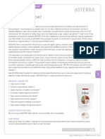 Dōterra Fiber: Product Description