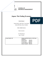 Japan's Fading Economy: Interim Report on Macroeconomic Challenges
