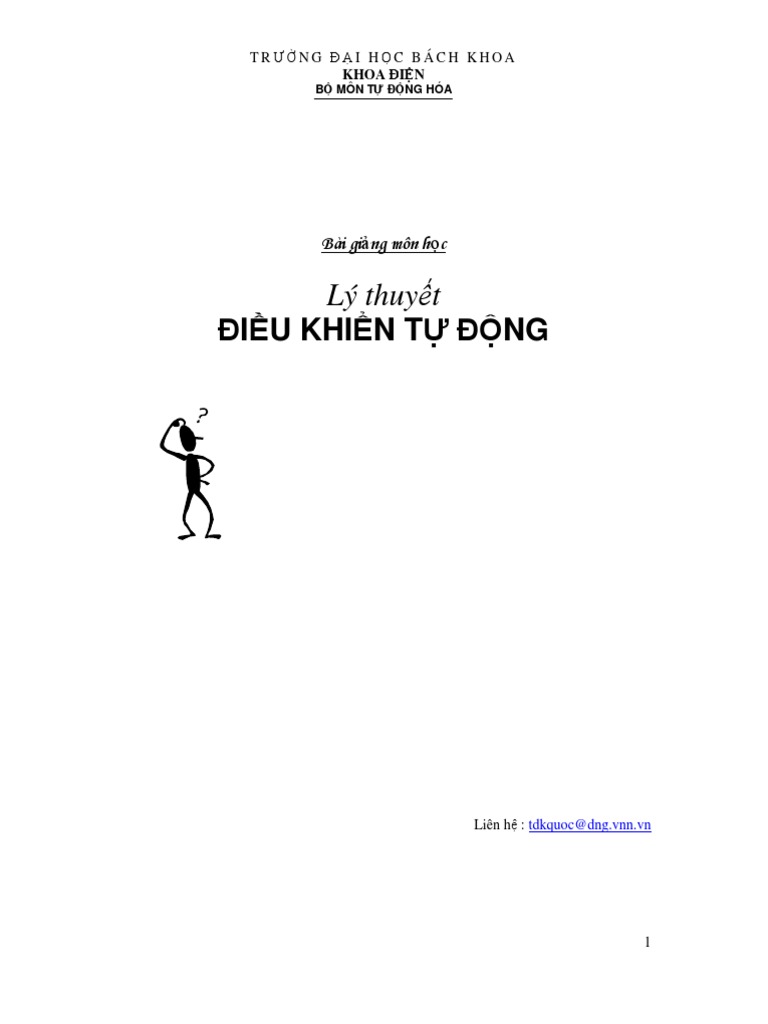 1297 Ly Thuyet Dieu Khien Tu Dong Full | PDF