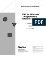 WAL For Windows Reference
