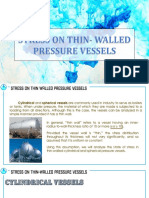 8 Stress On Thin-Walled Pressure Vessels and Pipes